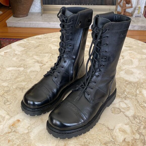 Bates 11" Paratrooper Side-Zip Leather Boots - Picture 6 of 17